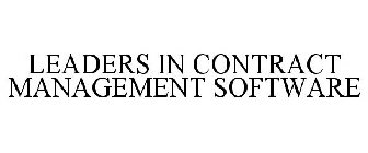 LEADERS IN CONTRACT MANAGEMENT SOFTWARE