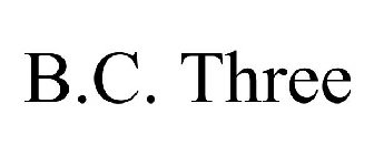 B.C. THREE