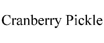 CRANBERRY PICKLE