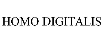 HOMO DIGITALIS