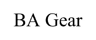 BA GEAR
