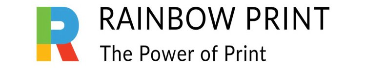 R RAINBOW PRINT THE POWER OF PRINT