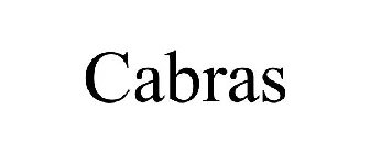 CABRAS