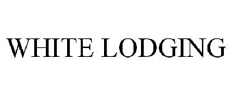 WHITE LODGING