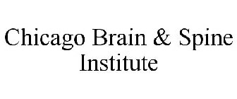 CHICAGO BRAIN & SPINE INSTITUTE