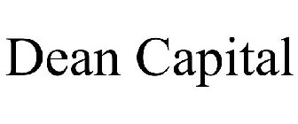 DEAN CAPITAL