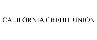 CALIFORNIA CREDIT UNION