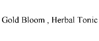 GOLD BLOOM , HERBAL TONIC