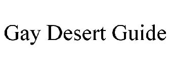 GAY DESERT GUIDE