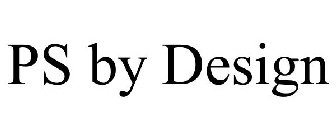 PS BY DESIGN