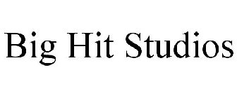 BIG HIT STUDIOS