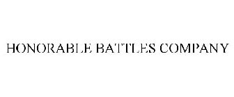 HONORABLE BATTLES COMPANY