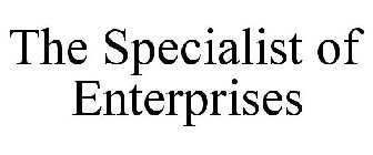 THE SPECIALIST OF ENTERPRISES