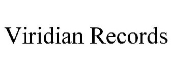 VIRIDIAN RECORDS