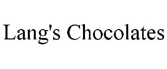 LANG'S CHOCOLATES
