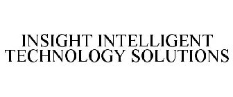 INSIGHT INTELLIGENT TECHNOLOGY SOLUTIONS