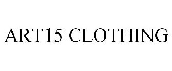 ART15 CLOTHING