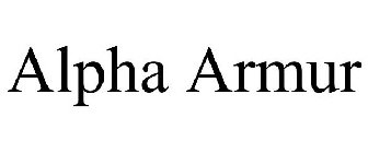 ALPHA ARMUR