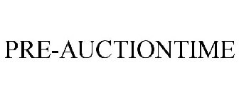 PRE-AUCTIONTIME
