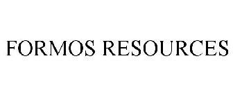 FORMOS RESOURCES