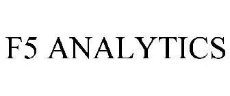 F5 ANALYTICS