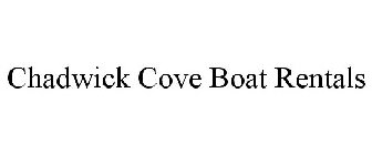 CHADWICK COVE BOAT RENTALS