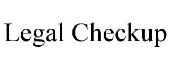 LEGAL CHECKUP