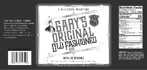 GARY'S ORIGINAL OLD FASHIONED MIX