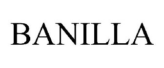 BANILLA