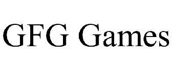 GFG GAMES