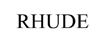 RHUDE
