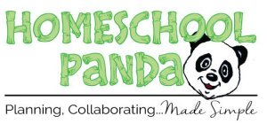 HOMESCHOOL PANDA PLANNING COLLABORATING...MADE SIMPLE