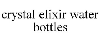 CRYSTAL ELIXIR WATER BOTTLES