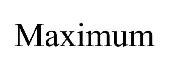 MAXIMUM