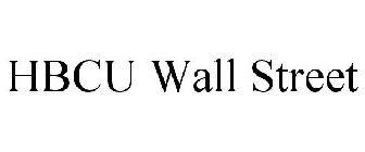 HBCU WALL STREET