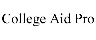 COLLEGE AID PRO