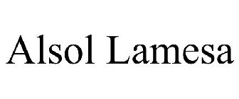 ALSOL LAMESA