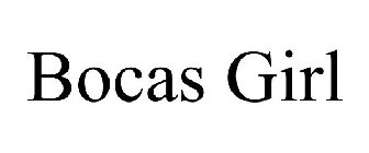 BOCAS GIRL
