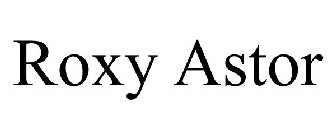 ROXY ASTOR