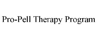 PRO-PELL THERAPY PROGRAM