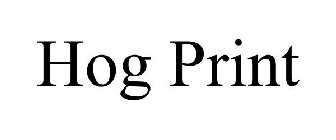 HOG PRINT
