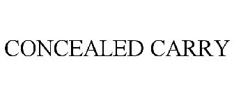 CONCEALED CARRY