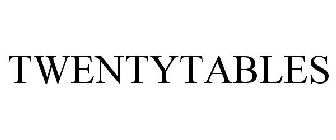 TWENTYTABLES