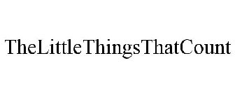 THELITTLETHINGSTHATCOUNT