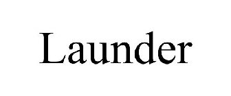 LAUNDER