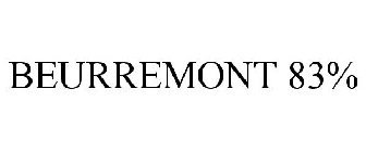 BEURREMONT 83%