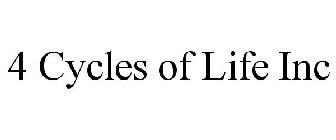 4 CYCLES OF LIFE INC