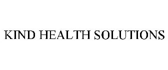 KIND HEALTH SOLUTIONS