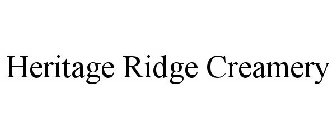 HERITAGE RIDGE CREAMERY