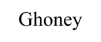 GHONEY